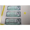 Image 1 : Three 1967 Canada bank notes