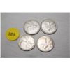 Image 1 : 1958, 195, 1965 X 2 Canada silver quarter dollars