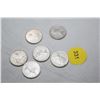 Image 2 : 1962, 1964 X3, 1958, 1965 Canada silver dimes