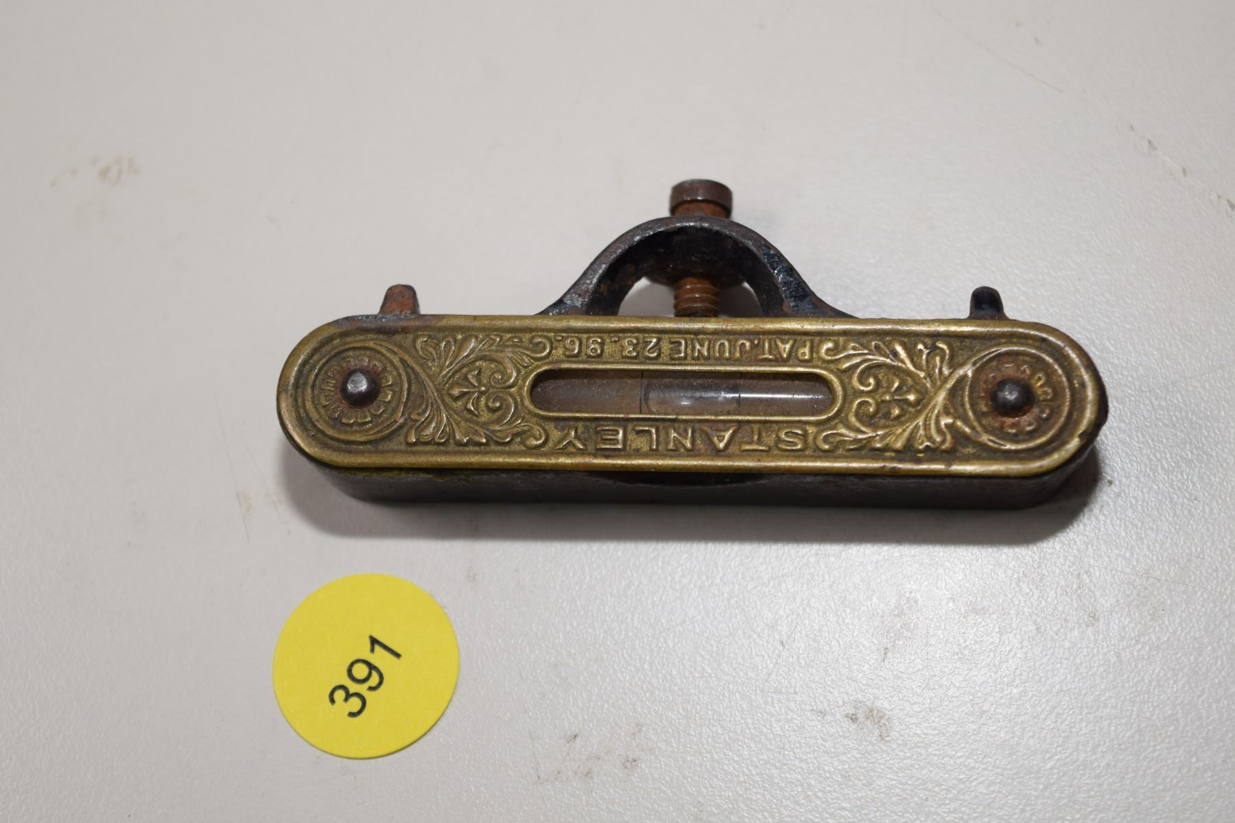 Old Level String 1896 Stanley string level - Schmalz Auctions
