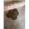 Image 4 : Canada Pennies, 34-1945, One Roll of 1946 and 1947 ( 29 c/w ML, 21 Plain)