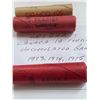 Image 1 : Canada Pennies, Uncirculated 3 Bank Rolls - 1973, 1974, 1975