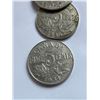 Image 4 : Canada 5 Cents Nickel, King Georgius V - 7 coins - 1-1922, 1-1929, 2-1934, 3-1936