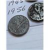 Image 5 : Canada 5 Cents Nickel, King Georgius VI - 13 coins - 2-1937, 1-1938, 2-1939, 3-1944, 4-1945, 1-1956