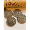 Image 2 : Canada 5 Cents Nickel, King Georgius VI  One Roll 1941
