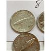 Image 2 : Canada 10 Cents Dime .800 Silver,  1867-1967 Confederation Centennial  8 Coins,