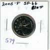 Image 1 : 2005P 25 Cents. Specimen-66. From a Specimen set.