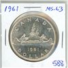 Image 1 : 1961 Silver Dollar. MS-63.