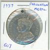 Image 1 : 1937 Coronation medal of King George VI & Queen Elizabeth. Long May They Reign. AU.