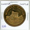Image 1 : Windsor Castle/Jane Seymour’s Panther 1988 brass medal. BU.