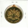 Image 2 : Tower Bridge/City of London large brass medal. BU.