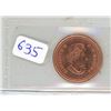 Image 1 : 2005 Canadian Small Cent. ICCS certified & graded MS-66 Red. High grade.
