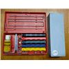 Image 1 : Knife Sharpening Kit, Dual Grit Sharpening Stone