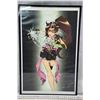 Image 1 : Western style, "Sailor Jupiter" framed print - signed by Artist - 11.5"x17.5"