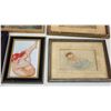 Image 3 : Collection of small picture frames & framed pictures