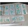 Image 3 : lot of 10 license plates