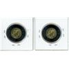 Image 2 : 2 UNC black ring toonies 2022