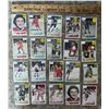 O-Pee-Chee Hockey lot of 20 Sask NHLers from 1977-78. Rick Wilson, Lorne Henning, Dave Schultz