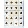 Image 2 : Sheet of 20 assorted Canadian Pennies - 1941 to 1969