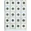 Image 1 : Sheet of 20 assorted Canadian Nickels - 1951-2007