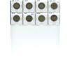 Image 1 : Sheet of 8 Canadian Toonies - 1999-2005