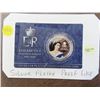 Elizabeth platinum jubilee (1952-2022) silver plated proof-like