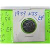 Image 3 : 1953 N.S.S EF 5 cent coin, national indigenous people day toonies