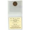 Image 2 : 1948 ICCS graded, Canadian 1 cent penny coin - EF40
