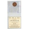 Image 2 : 1949 ICCS graded, Canadian 1 cent penny coin - MS64