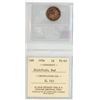 Image 2 : 1954 ICCS graded, Canadian 1 cent penny coin - PL65