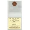 Image 2 : 1955 ICCS graded, Canadian 1 cent penny coin - MS64