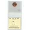 Image 2 : 1974 ICCS graded, Canadian 1 cent penny coin - MS65