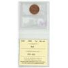 Image 2 : 1981 ICCS graded, Canadian 1 cent penny coin - MS64