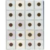 Image 2 : Sheet of 20, Assorted Canadian 1 cent penny coins