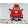 Image 3 : Bburago  chevolet 1:18 scale diecast red car, 1950's