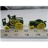 Image 3 : Lot of antique john deere die cast toy farming machinery vehicles