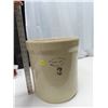 Image 3 : Medalta 3 gallon stoneware crock 12" high