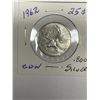 Image 3 : Canada 25 Cents Quarter, .800 Silver 1949, 1960, 1962, 1963