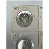 Image 2 : Canada 50 Cent, 6 Coins, 2 Coins for 1973, 1974, 1976, Bank Roll