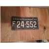 Image 1 : 1960 Farm Equipment license plate F24-552