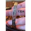Image 2 : Silver, vintage, Mexican, bangle. Weight 16.4 grams