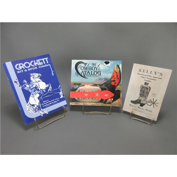 3 Reproduction Cowboy Catalogs