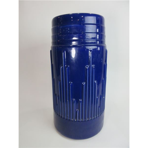 Marked Pacific USA Art Deco Umbrella Stand- 20.5"H- Hairline On Bottom