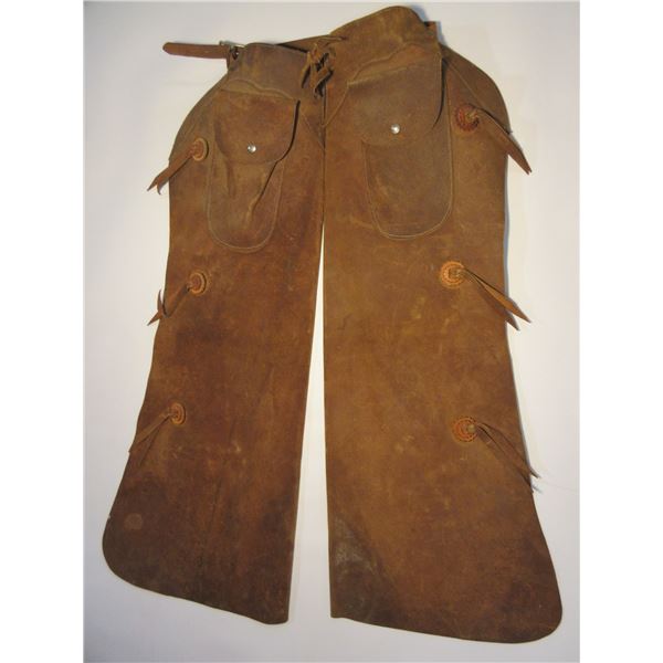Unmarked Roughout Chaps- 42"- Pockets