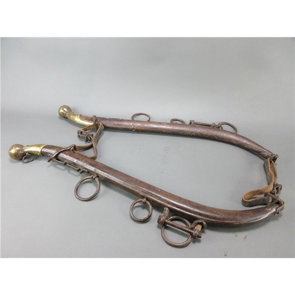 Brass Topped Hames