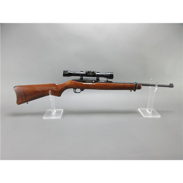 Ruger Model 10/22 Semi-Automatic Carbine- .22 LR- 18.5" Barrel- Weatherby Imperial 4 X 87 Scope- Goo