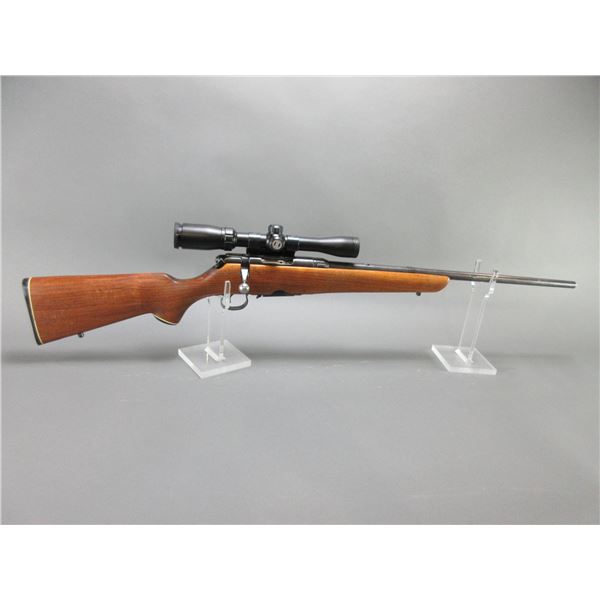 Savage Model 340B Bolt Action Rifle- .222- 24" Barrel- Bushnell 3X9 Scope- Decent Condition- #NA