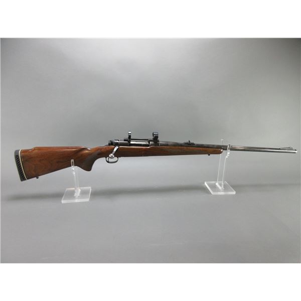Winchester Model 70 Bolt Action Rifle- .375 H+H Mag- 25" Barrel- Checkered- Scope Rings- Decent Cond