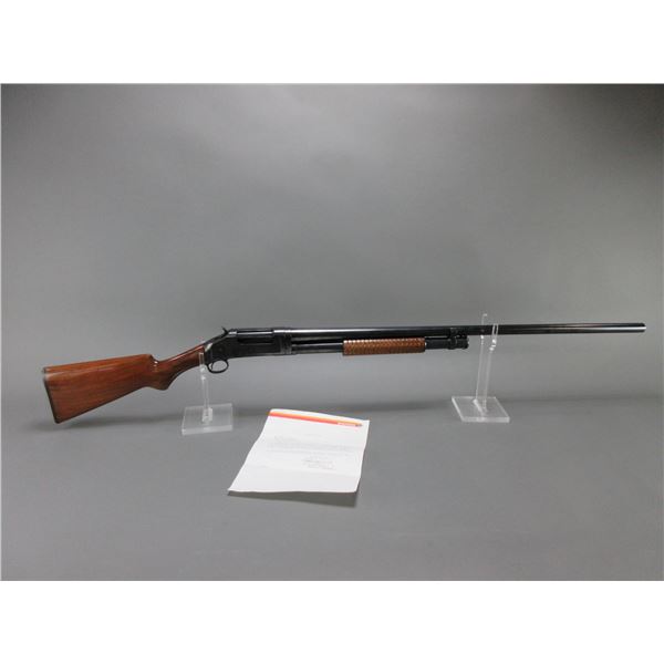 Reblued Winchester Model 1897 Pump Action Shotgun 12ga 32" Full Choke