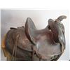 Image 2 : Hamley + Co Saddle With Certificate Of Authenticity- DOM- 1-15-1924- Leaf Carved- 10" Seat- Fair She